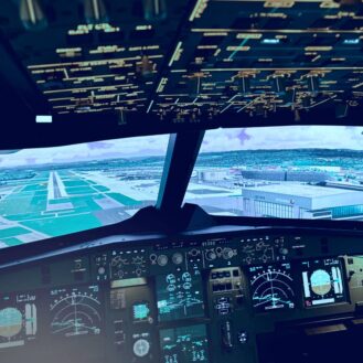 Flugsimulator selber fliegen