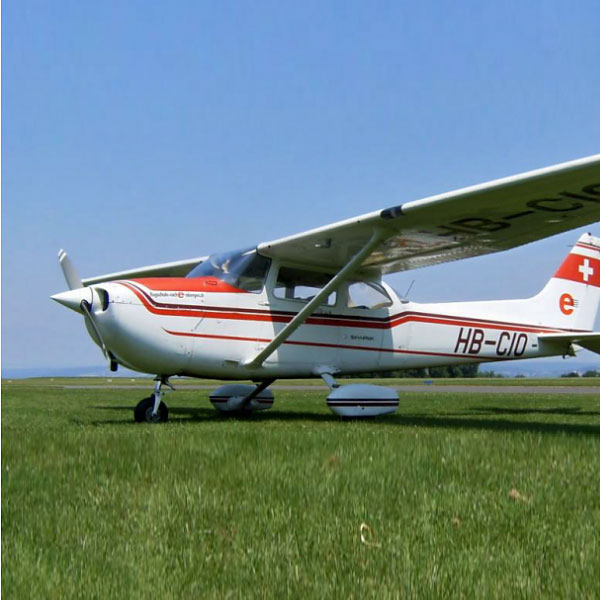 Flugzeugflug Zürich Buttwil