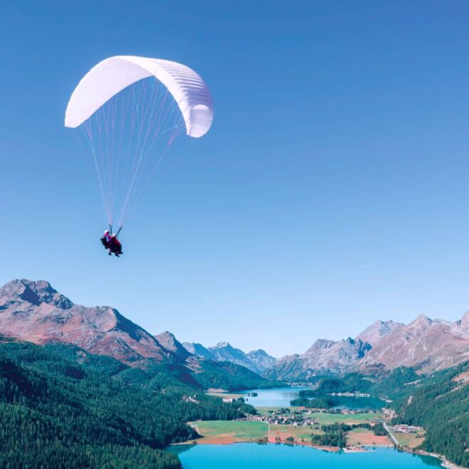 Gleitschirmfliegen Tandemflug Schweiz